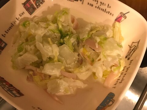 白菜のめんつゆマヨサラダ